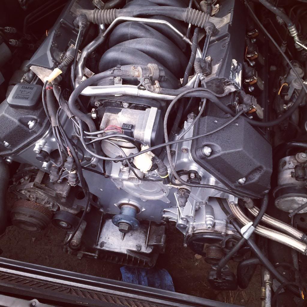 M62 valve cover powdercoating options or remove paint?